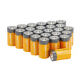 Amazon Basics 24 Pack D Cell All-Purpose Alkaline Batteries Easy to Open Value Pack