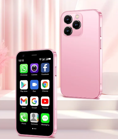 Kiddie Smartphone Mini XS15 – Compact 3" Android Kids Phone, Dual SIM, Wi-Fi