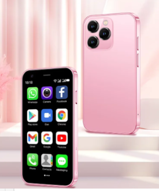 Kiddie Smartphone Mini XS15 – Compact 3" Android Kids Phone, Dual SIM, Wi-Fi