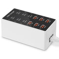 USB C Charger 12-Ports USB Charging Station for Multiple Devices USB Wall Charger Power Hub Strip Smart Plug Charging Dock Block 6A 6C for iPhone Xs/XRiPadiPodLaptops and Smart Phones 60W